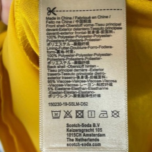 Scotch & Soda Mix Media Racerback Tank Top - Picture 10 of 10